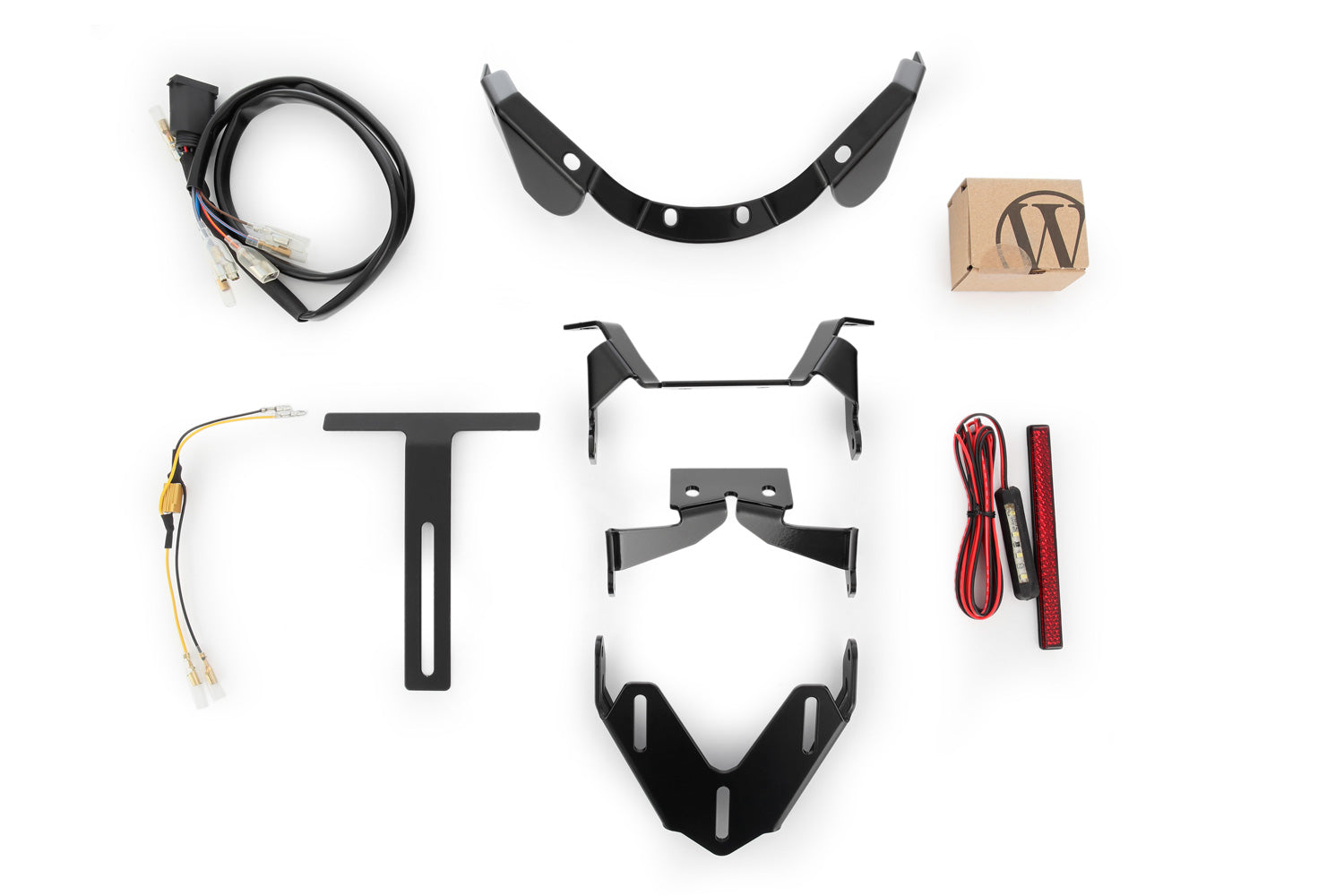 Wunderlich PURE tail conversion with indicator bracket R 18