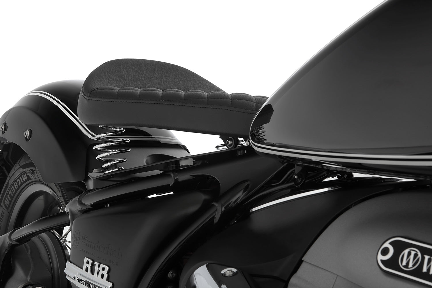 Wunderlich Swinging Saddle RockBob with original tail