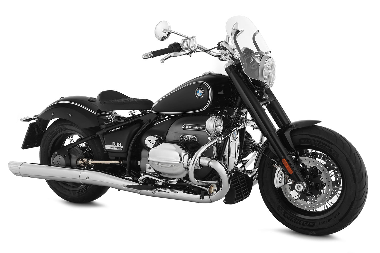 Wunderlich Swinging Saddle RockBob with original tail