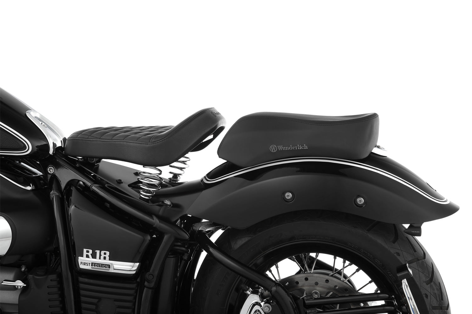Wunderlich Swinging Saddle RockBob with original tail