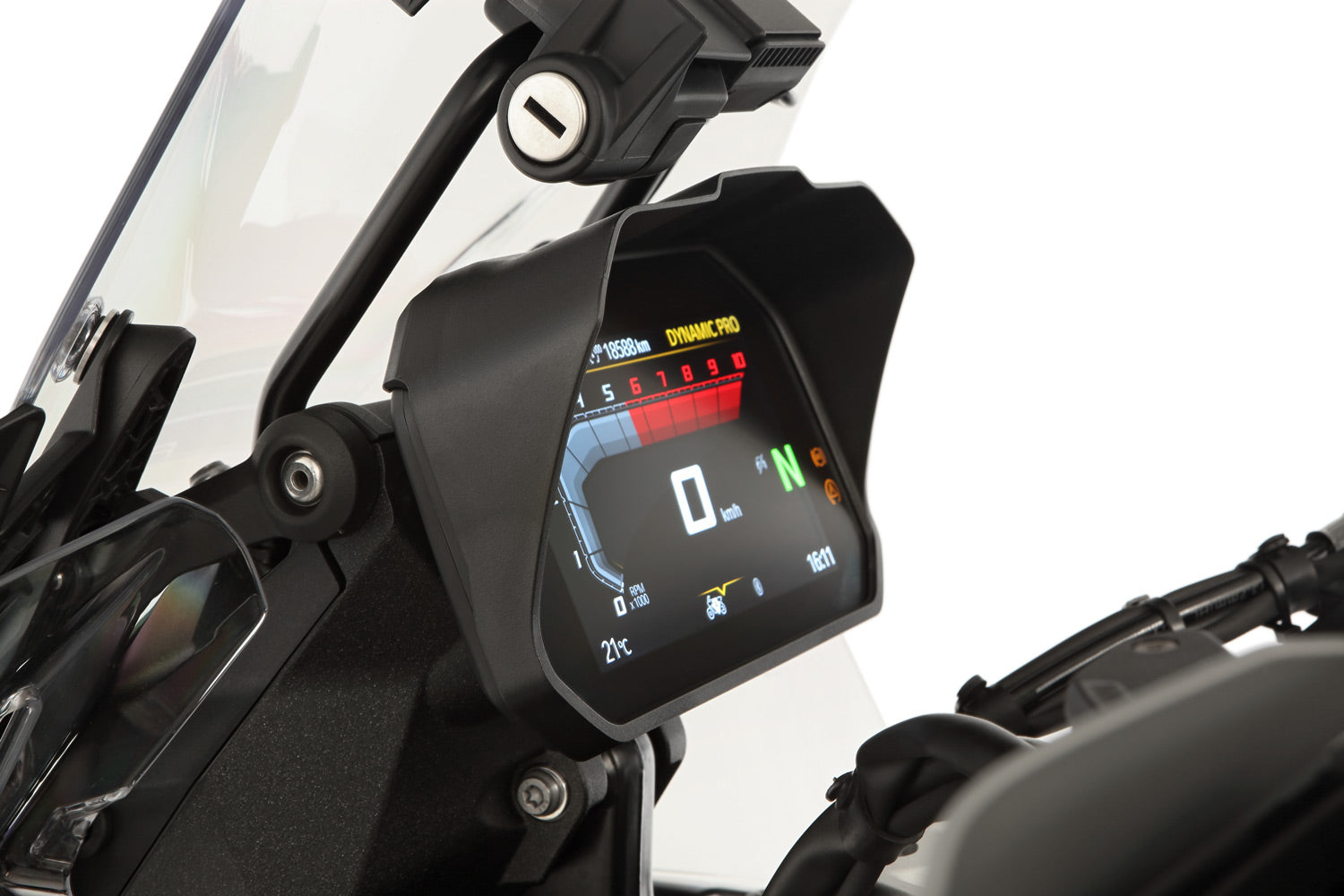 Wunderlich Glare shield for Cockpit TFT 6.5 inch