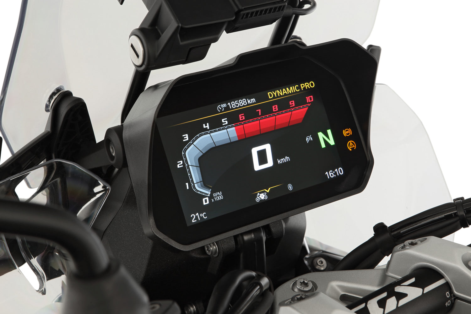 Wunderlich Glare shield for Cockpit TFT 6.5 inch
