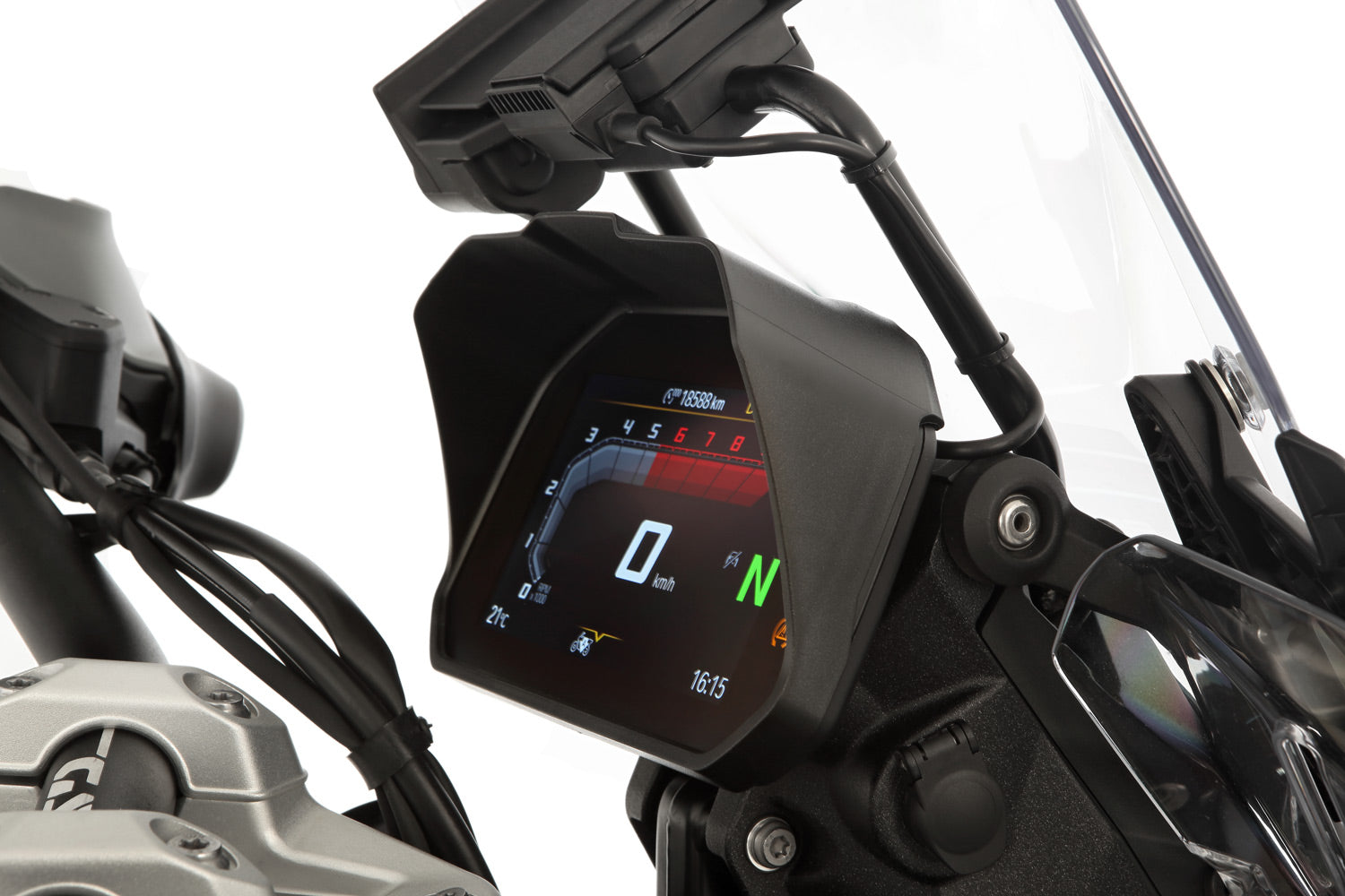 Wunderlich Glare shield for Cockpit TFT 6.5 inch