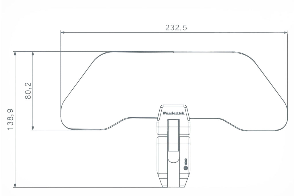 Wunderlich VARIO-ERGO+ windshield extension