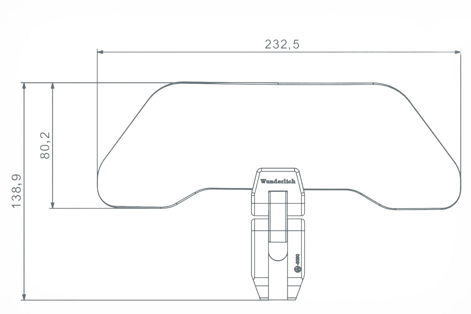 Wunderlich VARIO-ERGO+ windshield extension