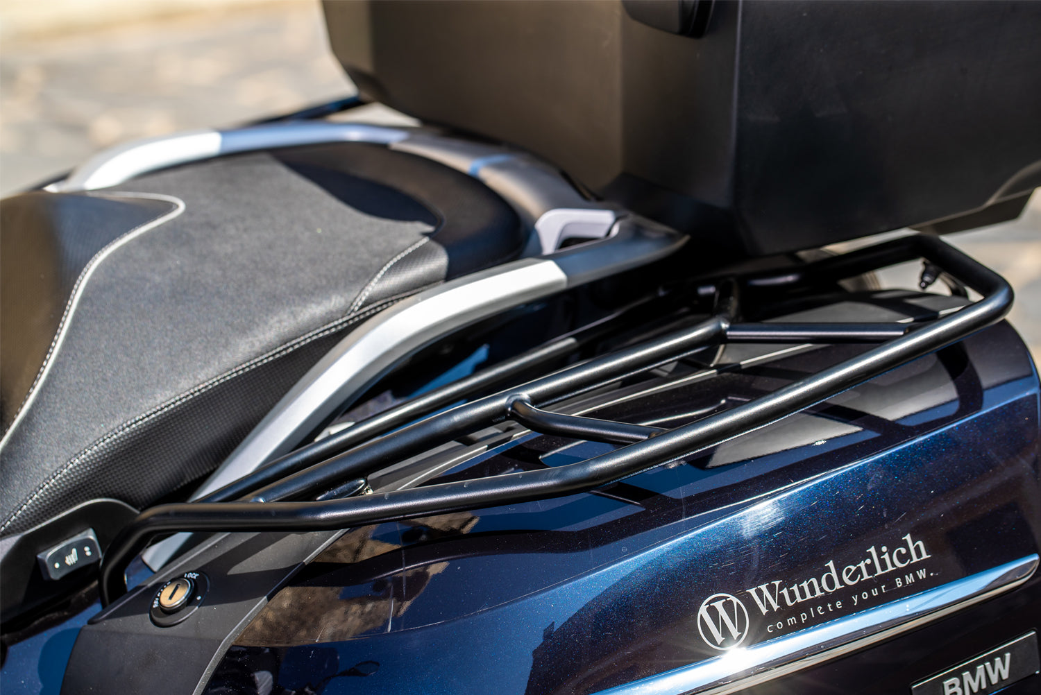 Wunderlich luggage rails for original case