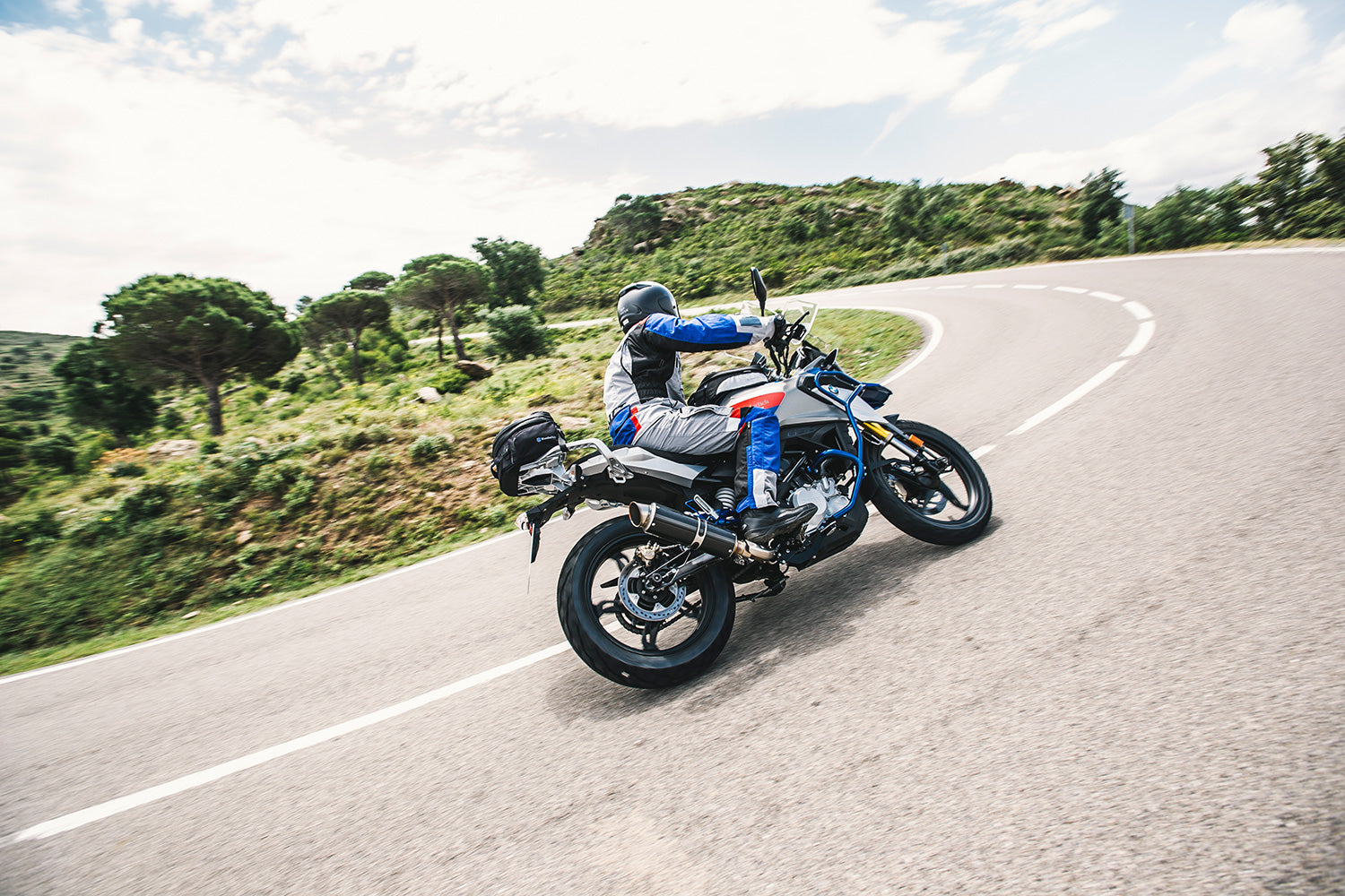 Wunderlich mounting system for ELEPHANT tank bag G 310 GS