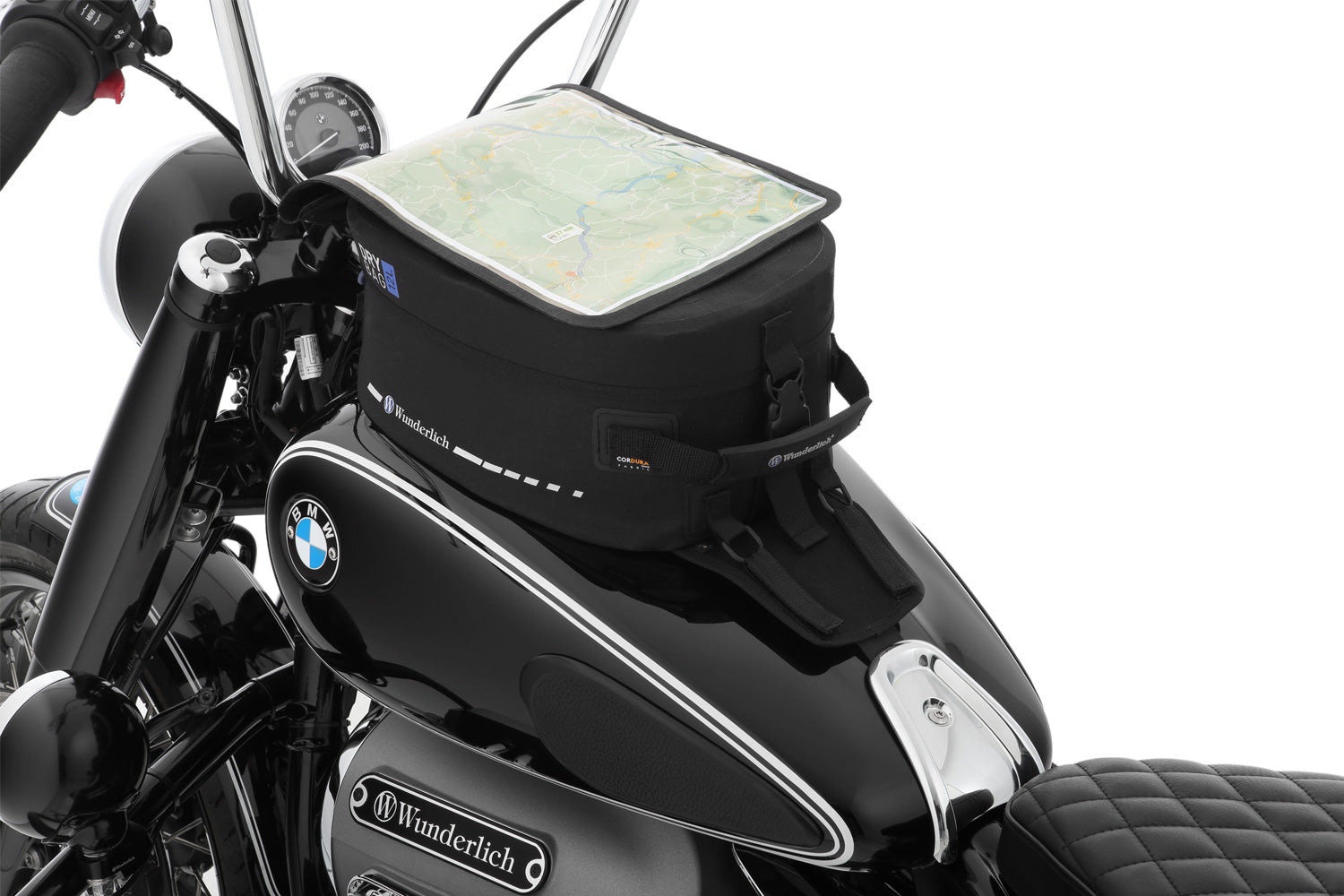Wunderlich mounting system for ELEPHANT tank bag