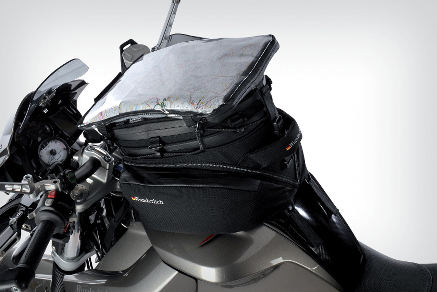 Wunderlich mounting system for ELEPHANT tank bag