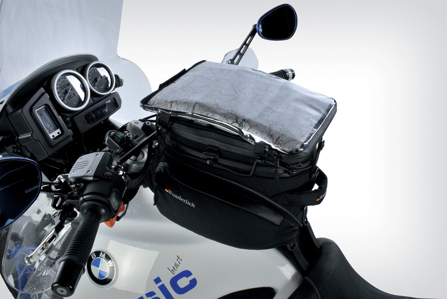Wunderlich mounting system for ELEPHANT tank bag