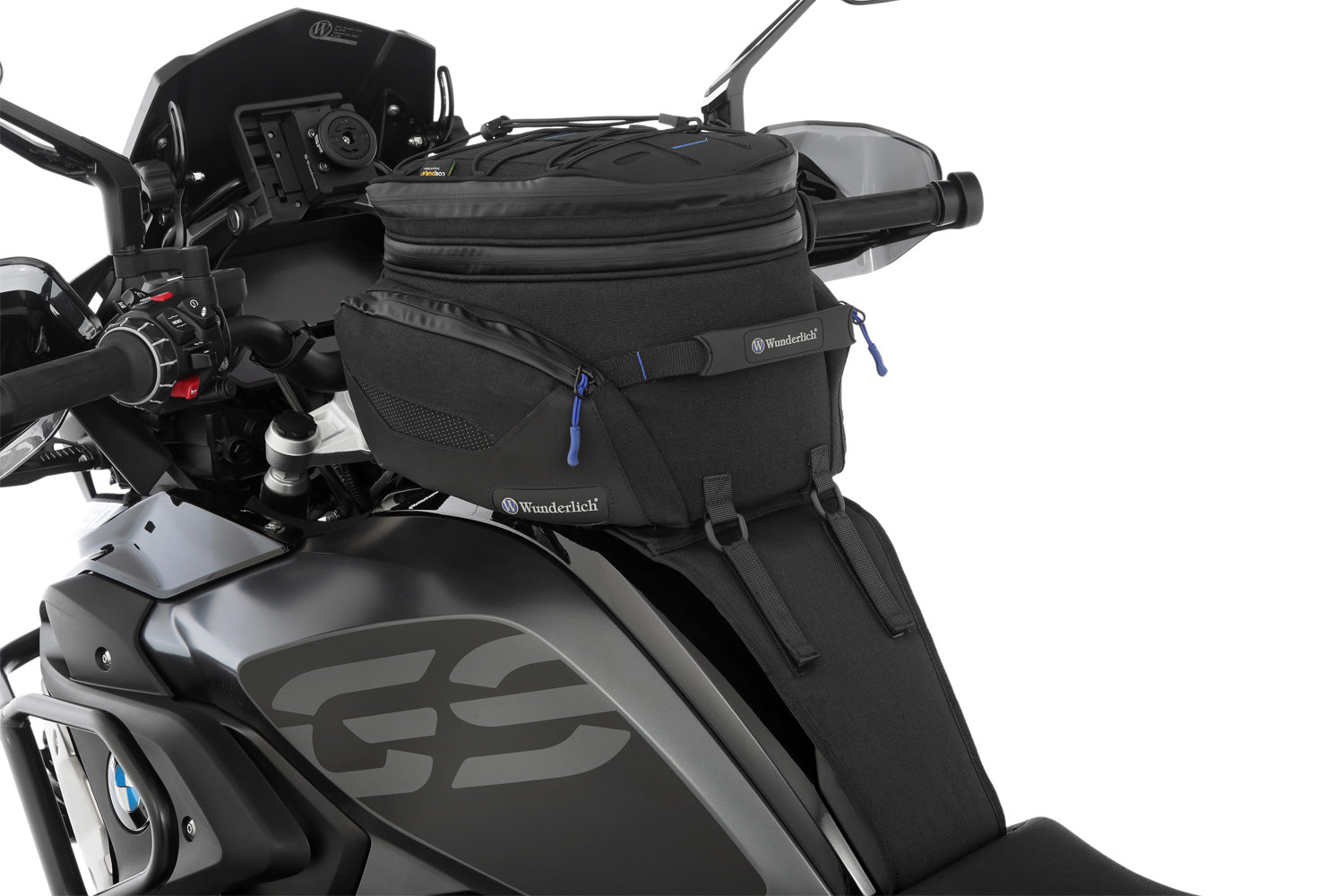 Wunderlich mounting system for ELEPHANT tank bag