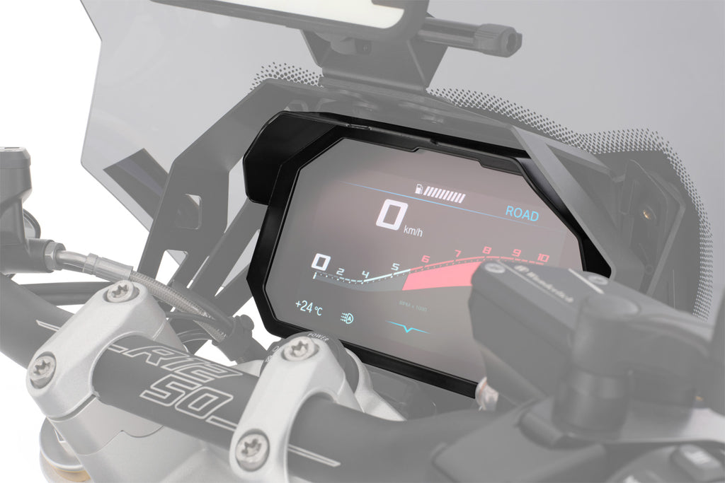 Wunderlich TFT Display Theft Protection with Integrated Anti-Glare Shield