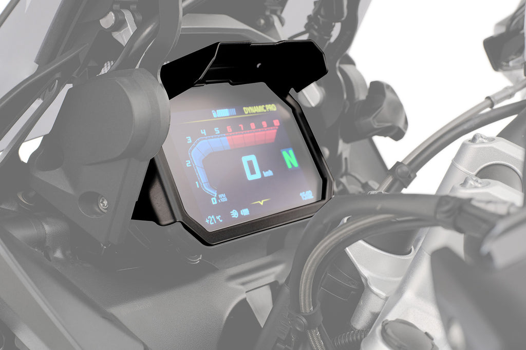 Wunderlich TFT Display Anti-Theft Protection with Integrated Sun Visor
