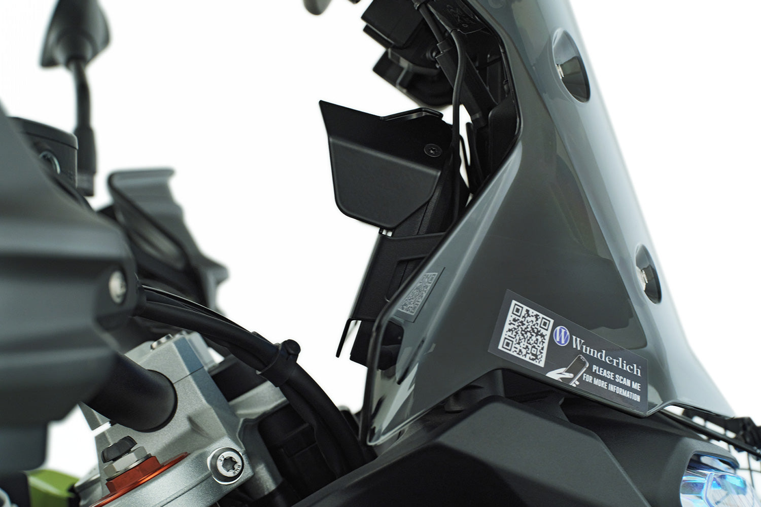 Wunderlich TFT Display Anti-Theft Guard with Glare Shield Mounting Option F 900 GS (2023-)