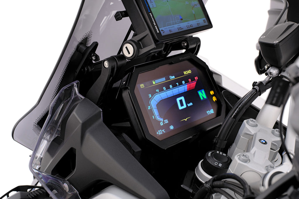 Wunderlich TFT Display Anti-Theft Protection with Sun Visor Preparation