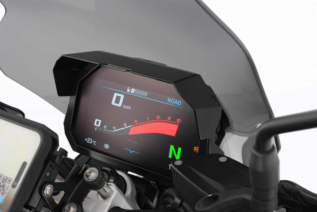 Wunderlich TFT Display Anti-Theft Protection with Sun Visor Preparation F 900 R