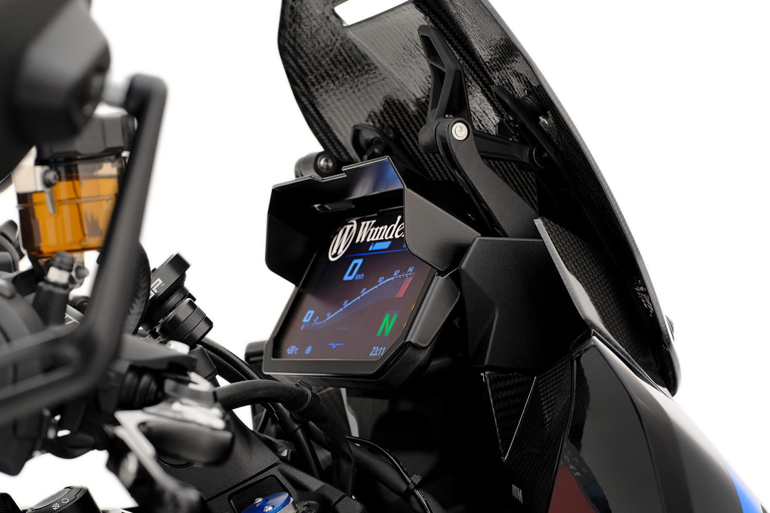 Wunderlich TFT Display Anti-Theft Protection with Sun Visor Preparation M/S 1000 XR (2024-)