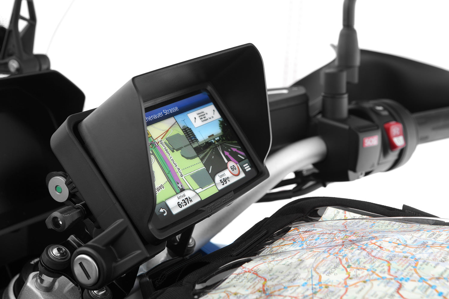 Wunderlich Device sun shade BMW Navigator VI