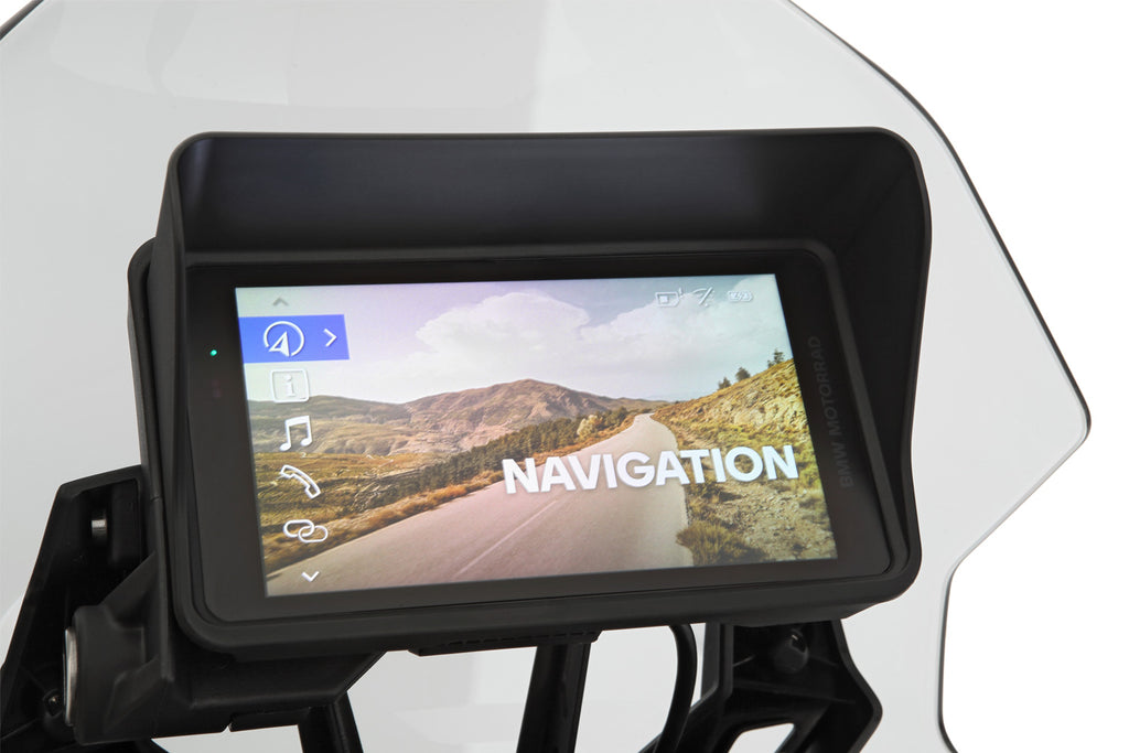 Wunderlich Glare Shield for BMW Navigator ConnectedRide