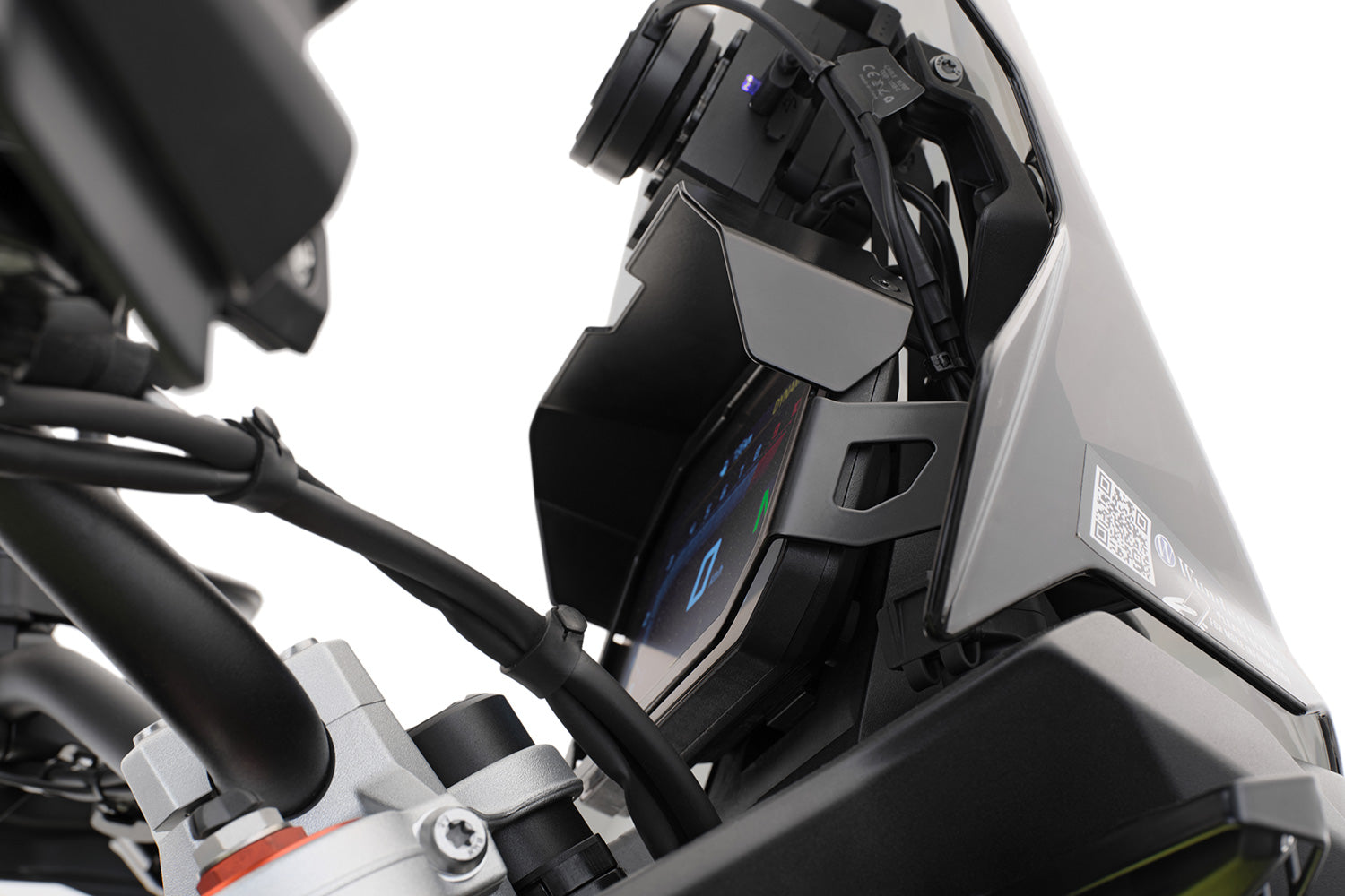 Wunderlich Sun Visor for TFT Anti-Theft Protection