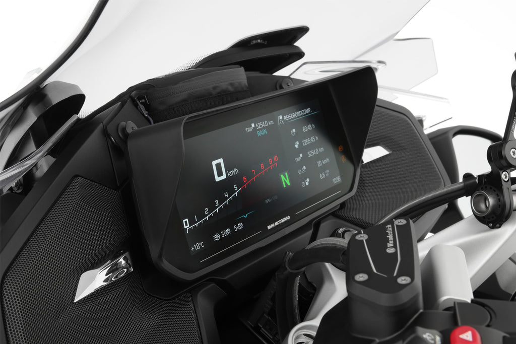 Wunderlich glare shield for TFT 10.25” cockpit