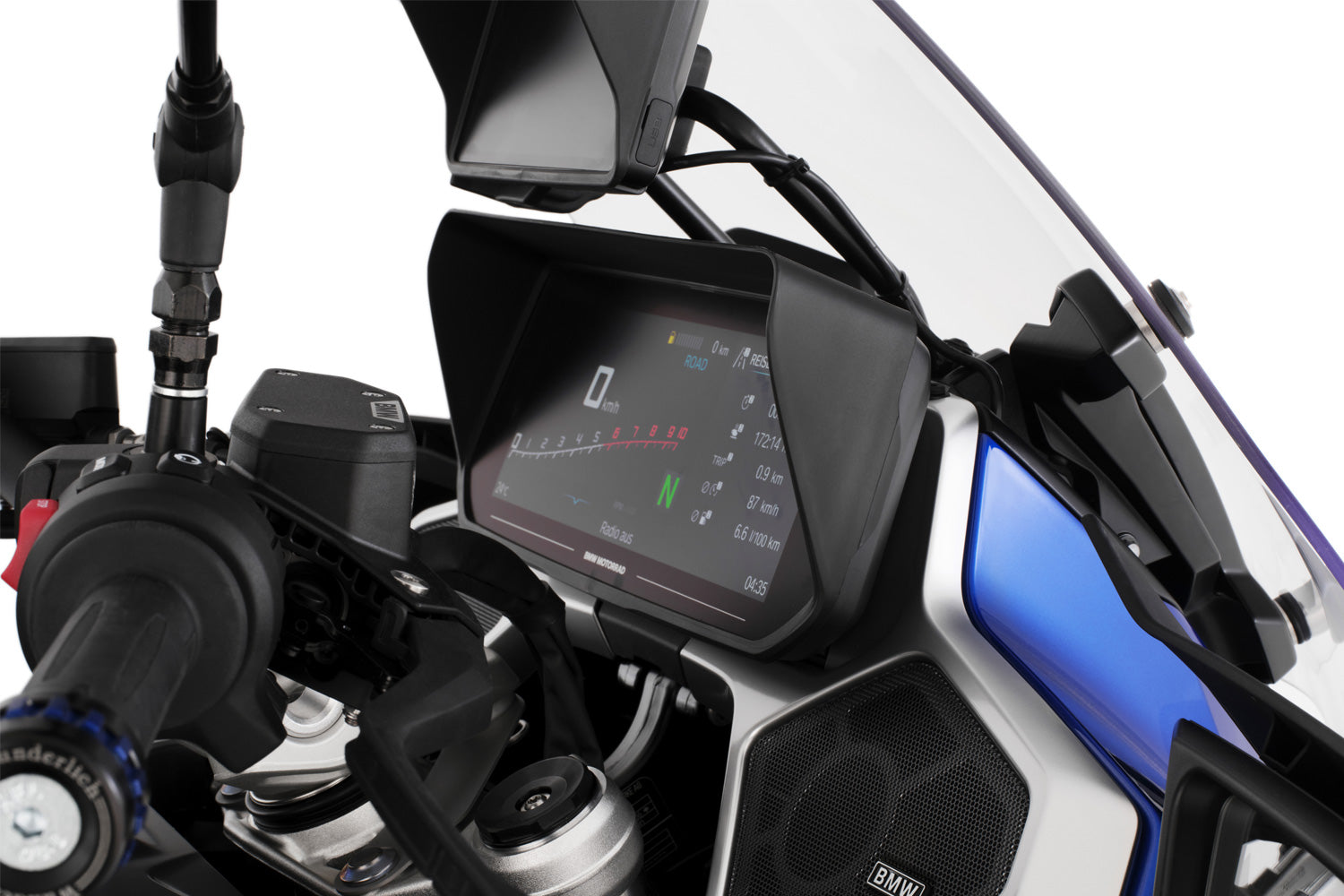 Wunderlich glare shield for TFT 10.25” cockpit
