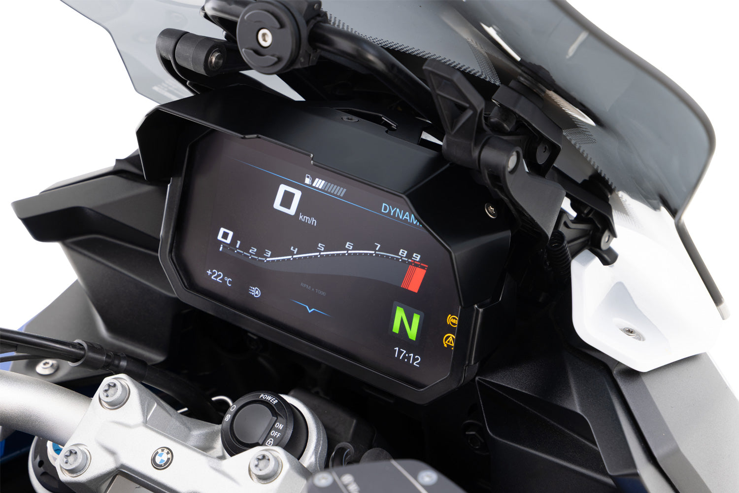 Wunderlich TFT Display Anti-Theft Protection with Sun Visor Preparation F 900 XR
