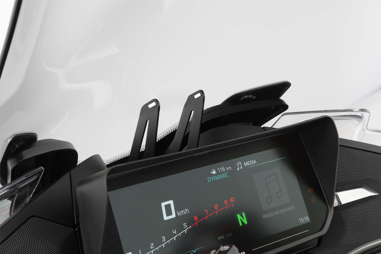 Wunderlich base holder for original Navigator R 1250 RT