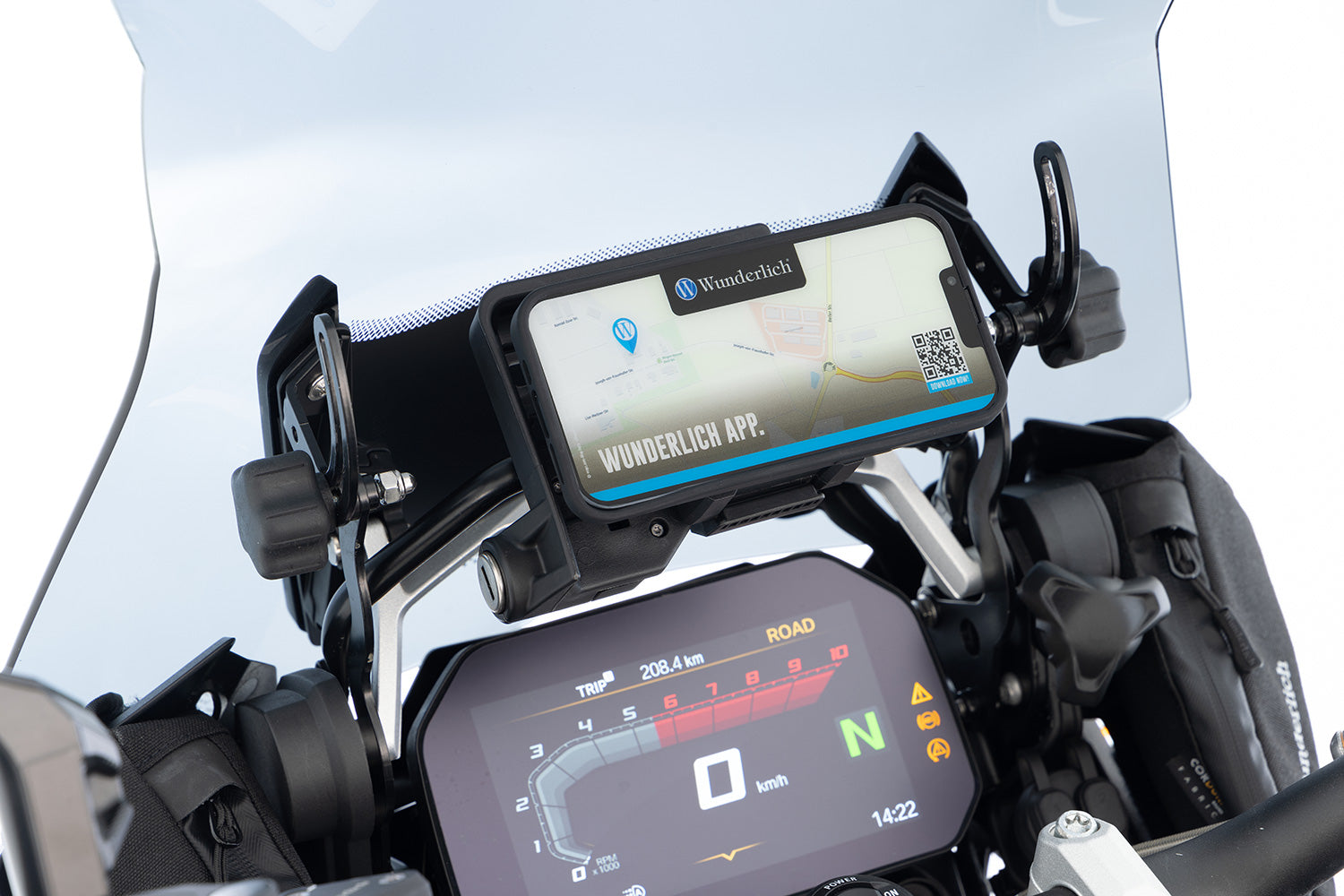 Wunderlich USB charging box with SPC + mount