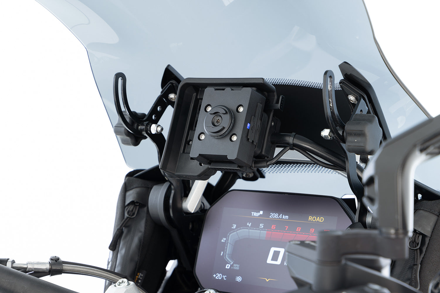 Wunderlich USB charging box with SPC + mount