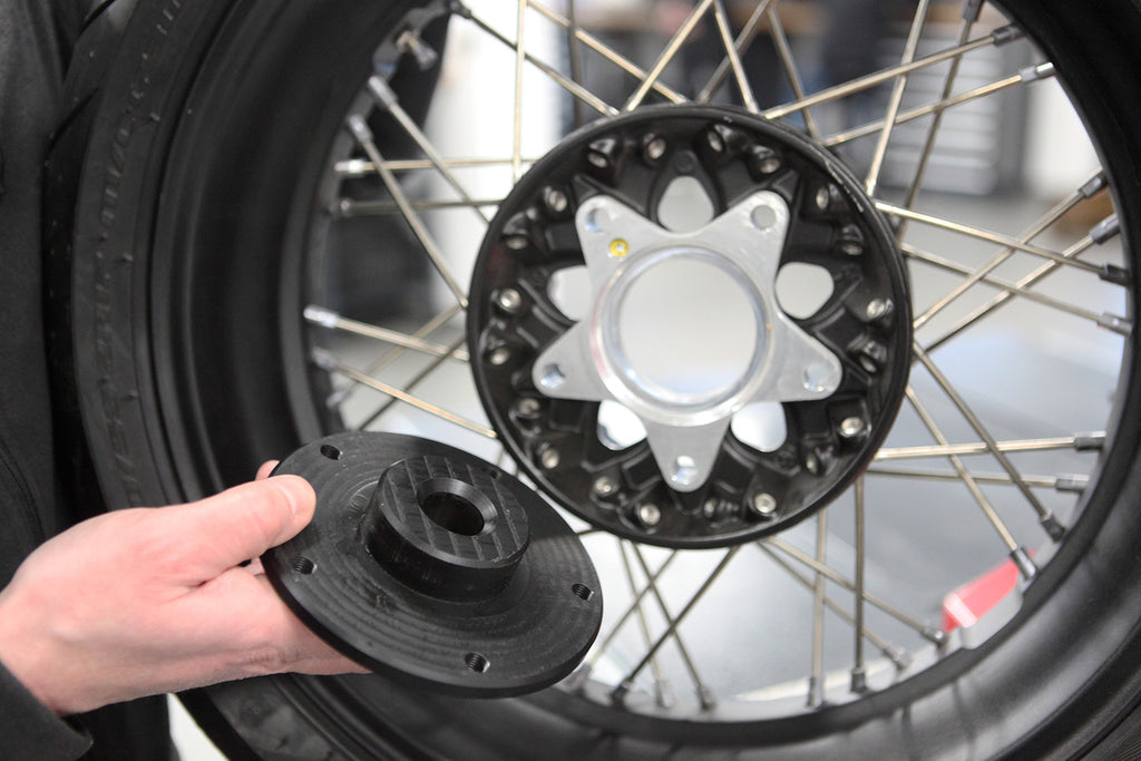 Wunderlich balance adapter for rear wheel