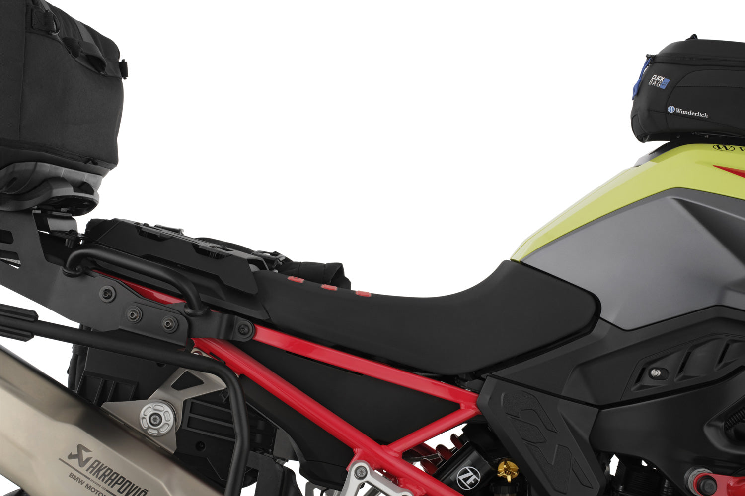 Wunderlich luggage plate for original BMW solo seat – F 900 GS