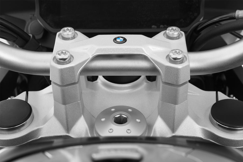 Wunderlich “ERGO” handlebar riser for models without a BMW sat nav F 750 GS / F 800 GS
