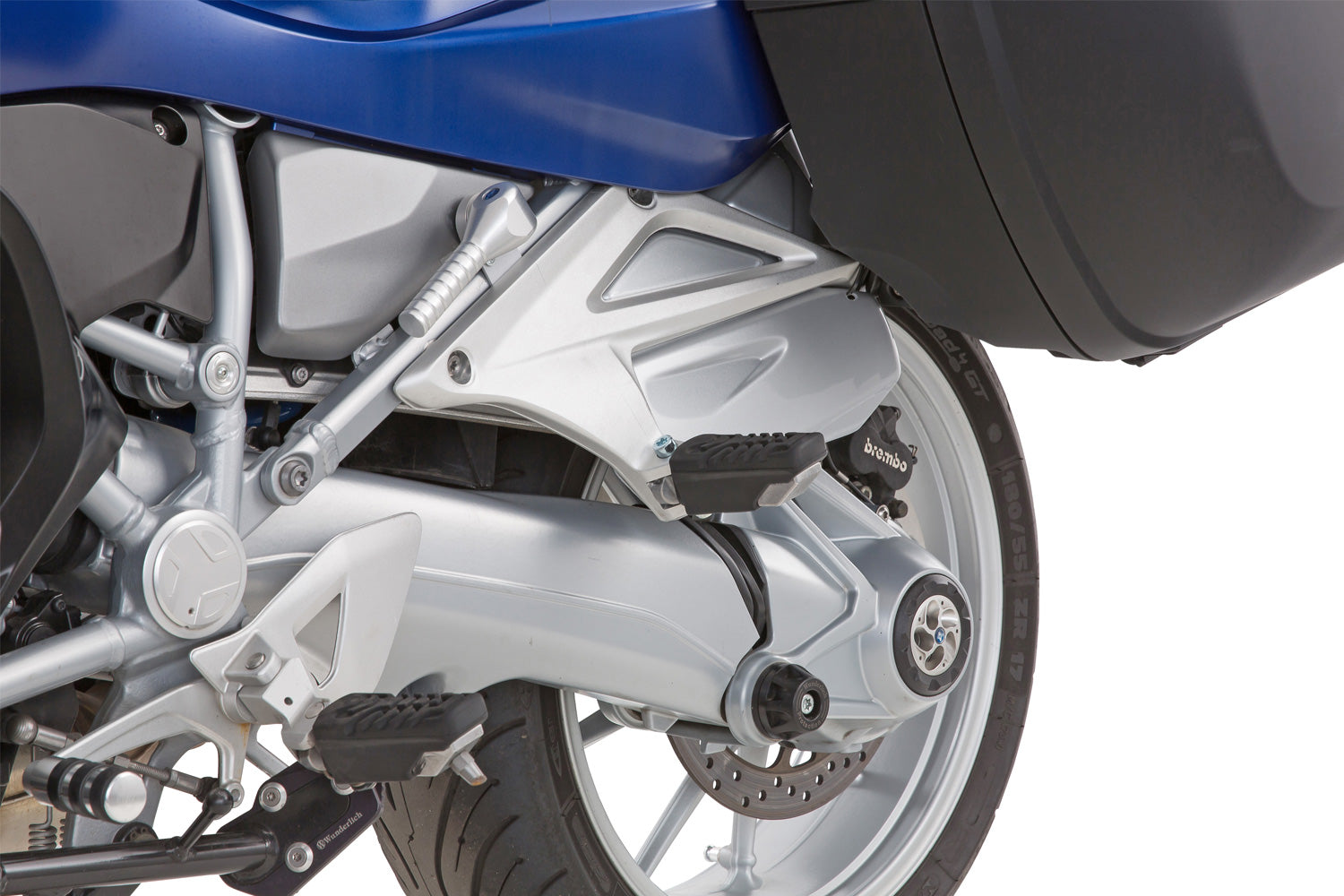 Dirt trap pillion seat mount