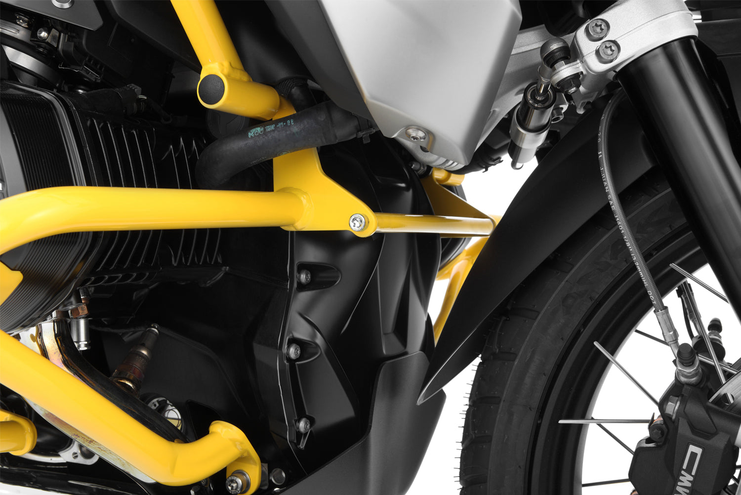 Wunderlich compound strut for engine protection bar VA R 1250 GS