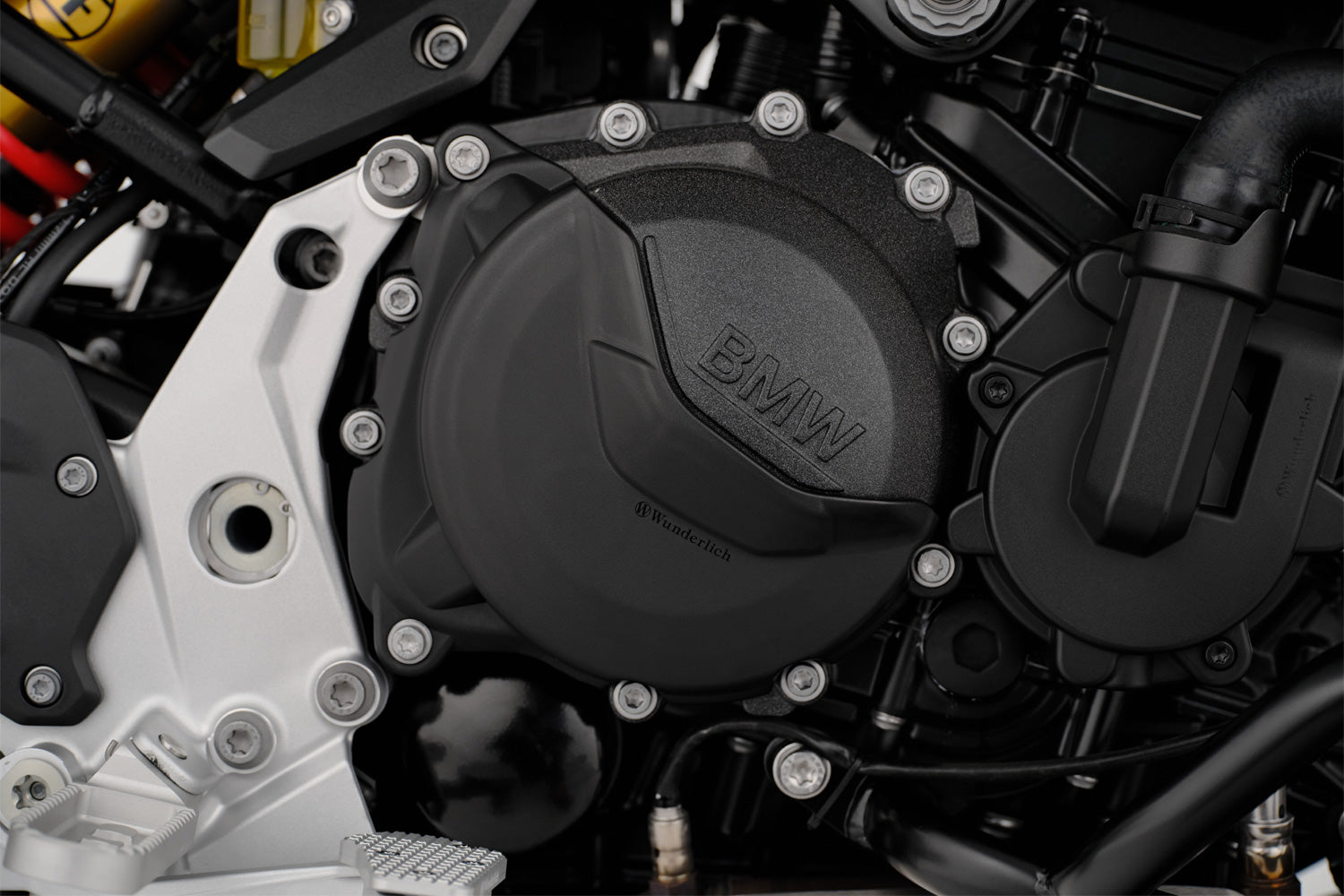 Wunderlich Engine protection cover set for clutch and alternator cover