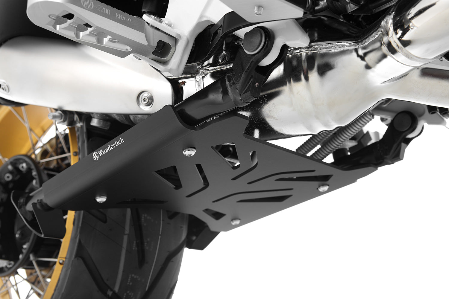Wunderlich centre stand protection plate