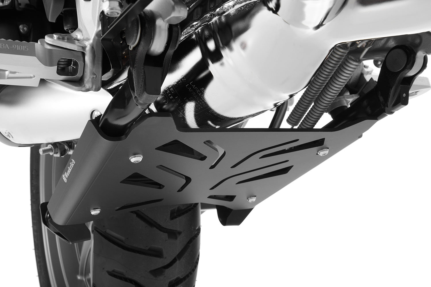Wunderlich centre stand protection plate