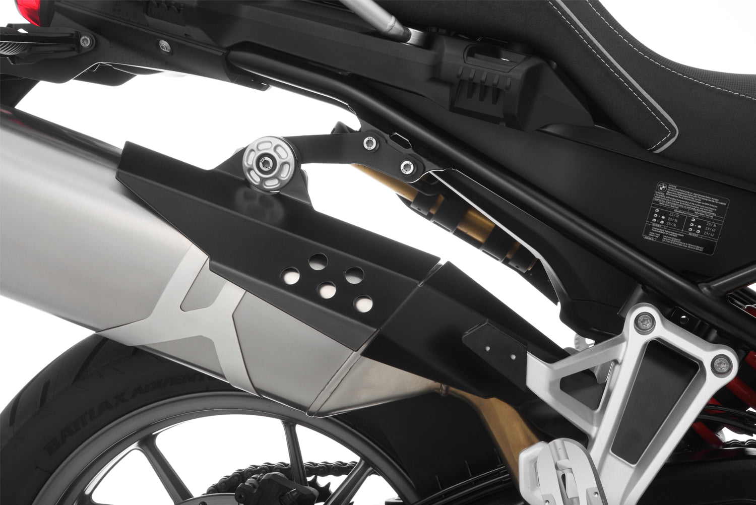 Wunderlich exhaust heat guard