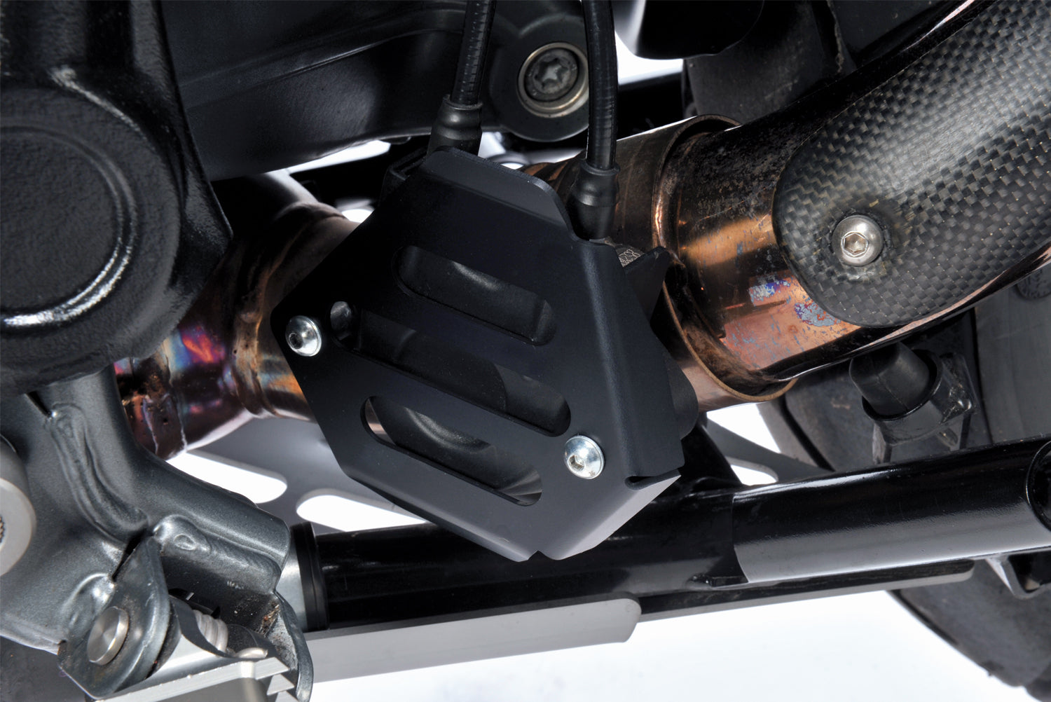 Exhaust flap cover