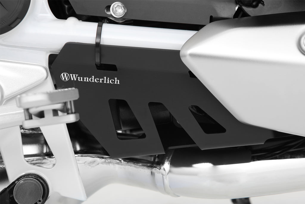 Wunderlich servomotor protection for the exhaust flap control
