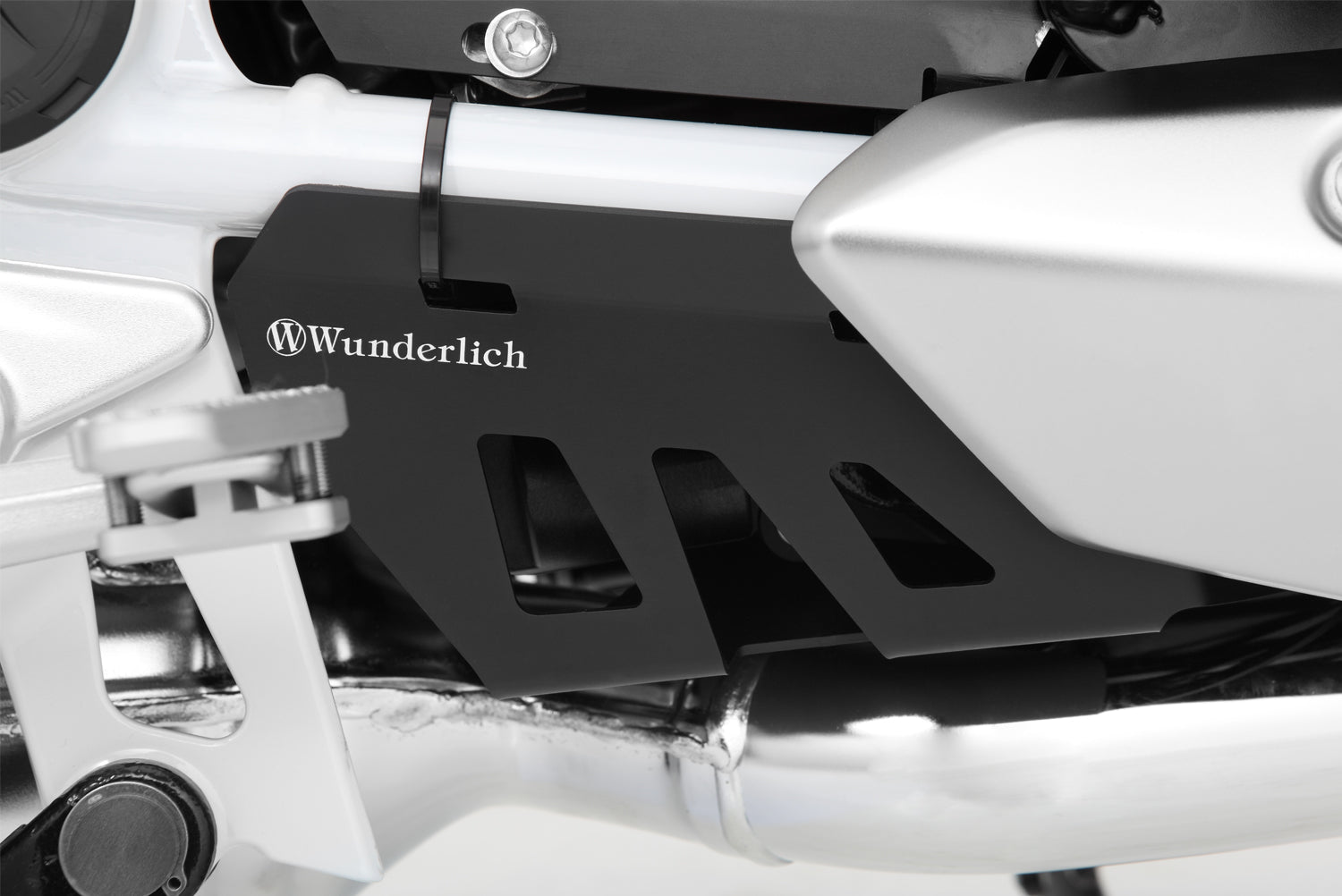 Wunderlich servomotor protection for the exhaust flap control