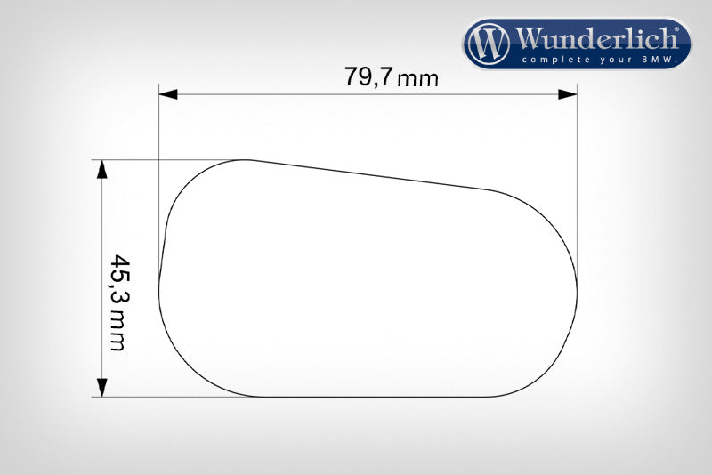 Wunderlich Side stand enlarger for low suspension
