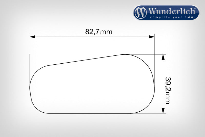 Wunderlich Side stand enlarger for low suspension