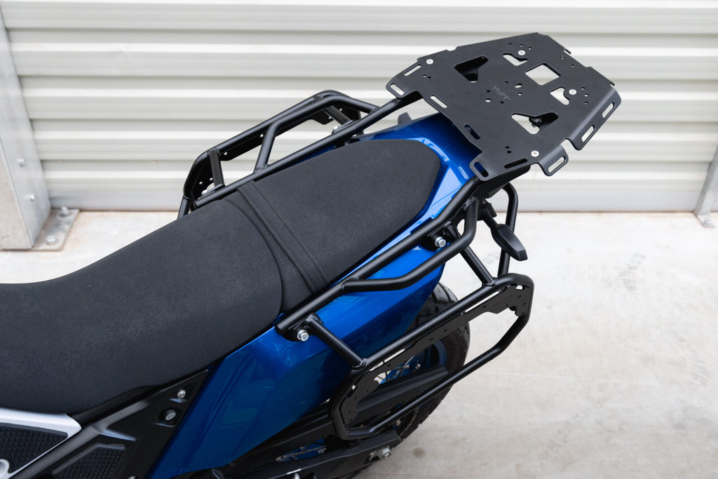 Yakk EXP Top Case Rack with Plate Black