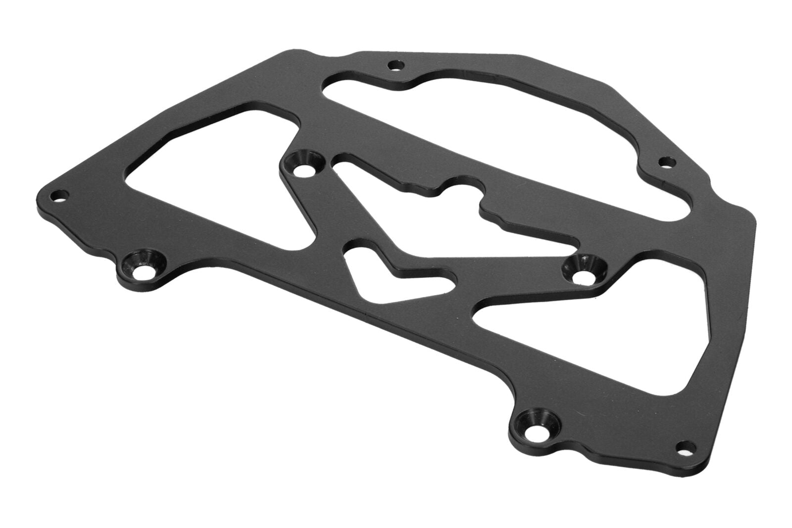 Yakk EXP Top Case Rack with Plate Black