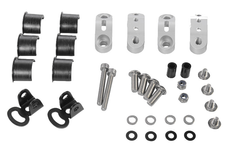 Mounting kit orig. additional lamps for Wunderlich tank protection bar