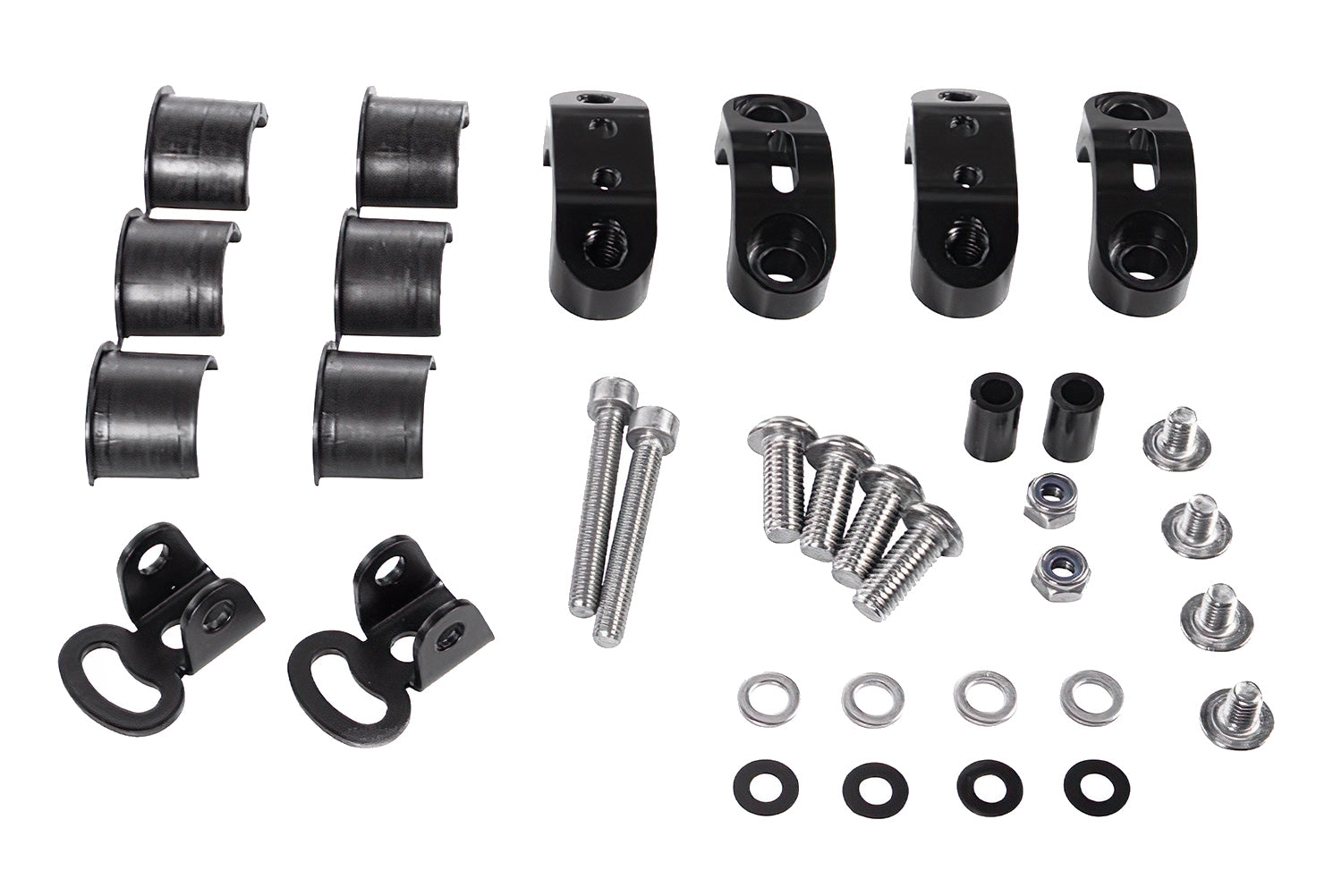 Mounting kit orig. additional lamps for Wunderlich tank protection bar