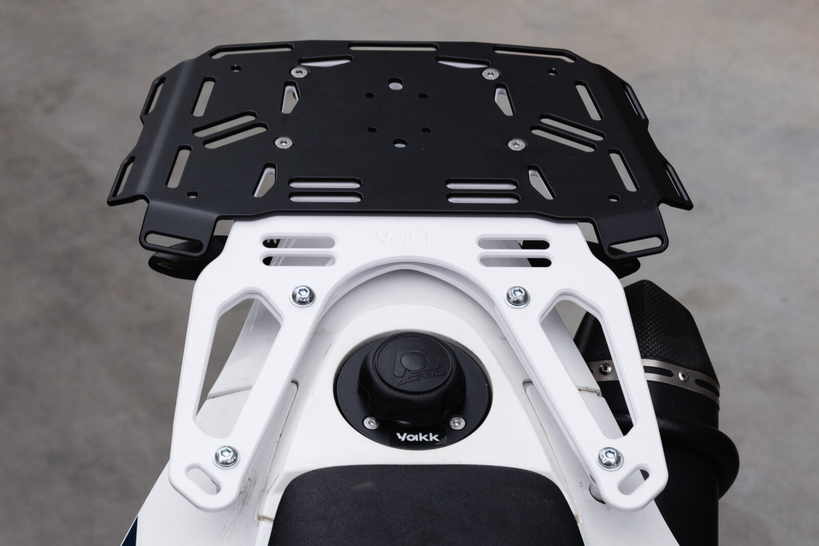 Yakk EXP Luggage Plate for Soft Luggage Black