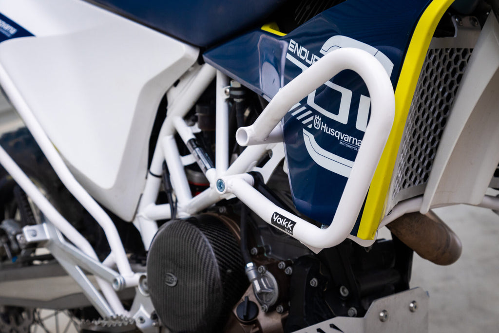 Yakk EXP Crash Bar White